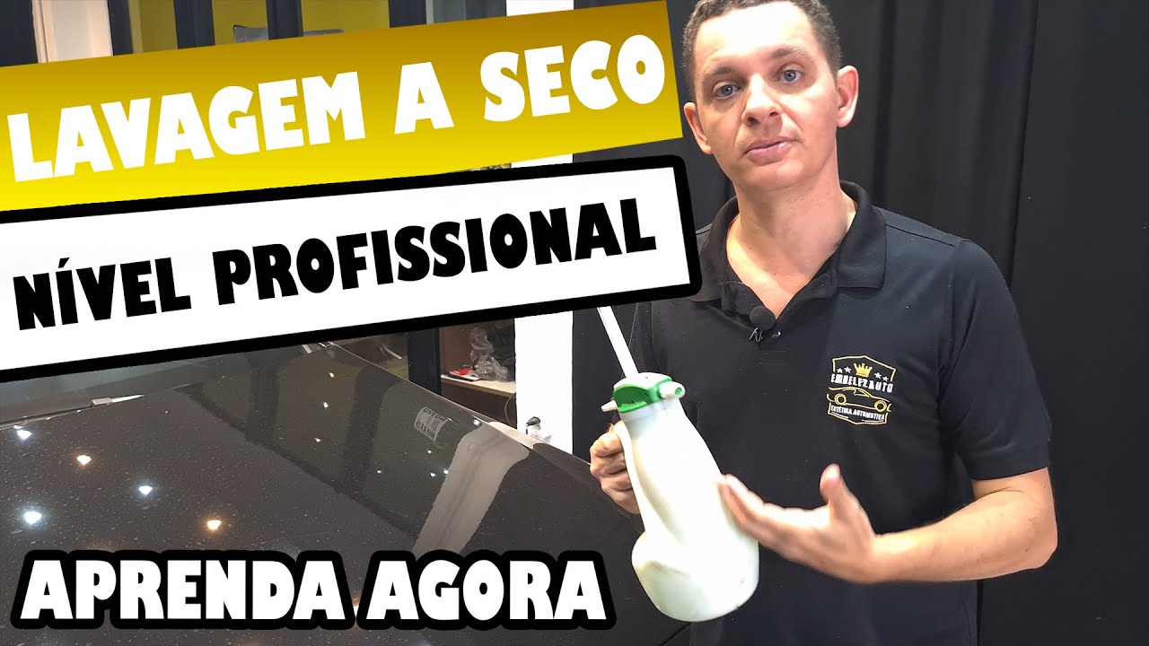 Como fazer lavagem a seco de carros com técnicas PROFISSIONAIS.