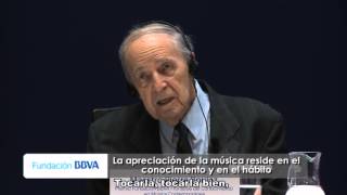Consejos para músicos y/o pensadores por Pierre Boulez, premio Fronteras del Conocimiento