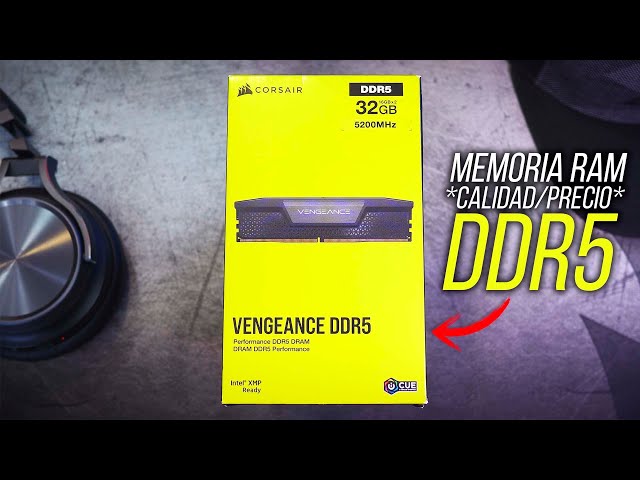 Vídeo relacionado con Corsair Vengeance RGB DDR5 32GB (2x16GB) 5200Mhz C40 Memoria per Desktop (Regulación de Voltaje a Bordo, perfiles XMP 3.0 Personalizados, Factor de Forma Compacto, Optimizadas para Intel) Negro