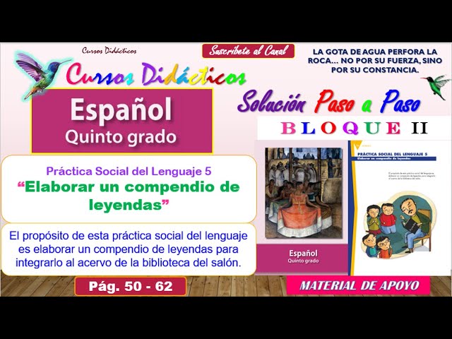 Vídeo relacionado con Lenguaje - Cuaderno 5