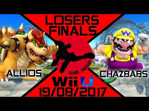 Bair Smash 16 Losers Finals - BS | Allios (Bowser) Vs. Chazbabs (Wario) - Smash Wii U