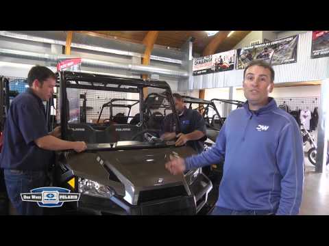 Polaris Lock and Ride Windshield at Don Wood Polaris in Athens, Ohio