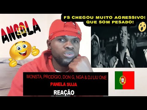 MONSTA, PRODÍGIO, DON G, NGA & DJ LIU ONE "PANELA SUJA" REAÇÃO CANAL GANG 97