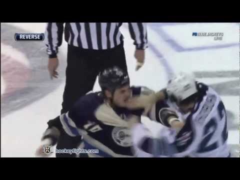 Chris Thorburn vs Jared Boll Nov 12, 2011
