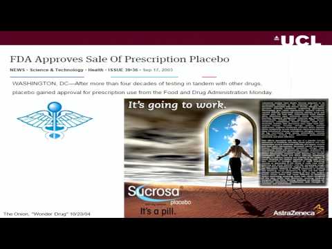 The powerful effect of placebo (14 Oct 2014)
