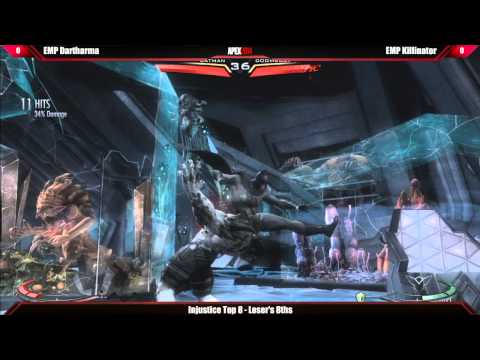 Injustice Top 8 EMP Dartharma vs EMP Killinator - Apex 2014 Tournament
