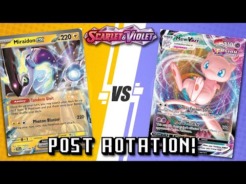 Is Miridon ex More Consistent Than Mew?! | Post Rotation Gameplay!