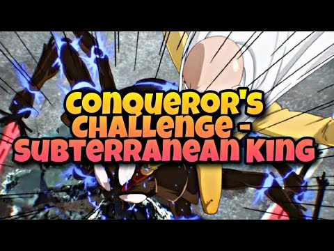 HOW TO BEAT CONQUEROR'S CHALLENGE - SUBTERRANEAN KING 6TH FLOOR | ONE PUNCH MAN: THE STRONGEST