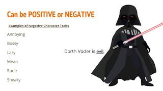 What are CHARACTER TRAITS