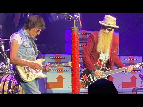 ZZ TOP Live Houston 2022 Special participation Jeff Beck