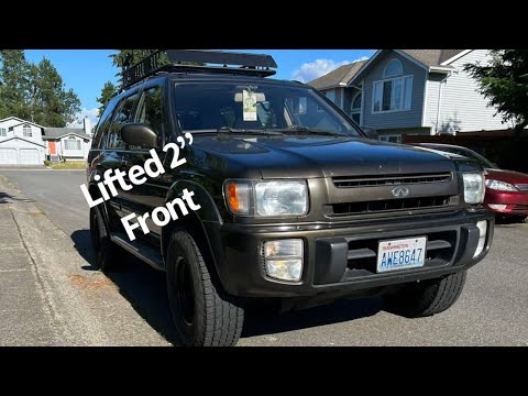 Qx4/ R50 Pathfinder 2” Front Lift Kit Install