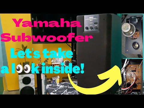 Yamaha (YST-SW70) Subwoofer | A Look Inside!