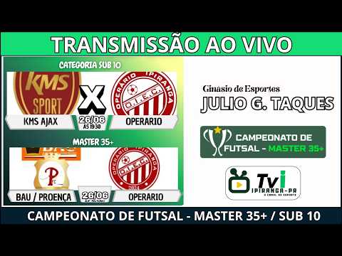 FIINAL DO SUIÇO 40+ - BAU/PROENÇA X OPERARIO