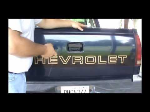 Tailgate Handle Replacement '88-98 Chevy Trucks