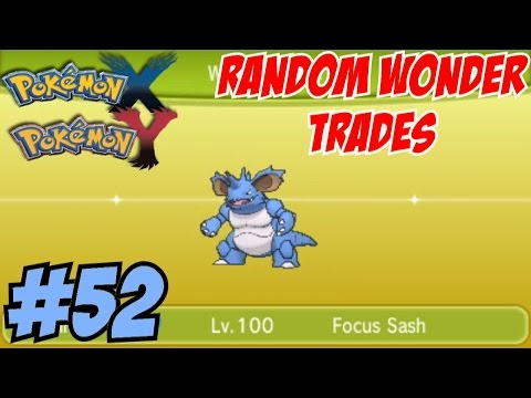 Pokemon X and Y Random Wonder Trades Part 52 - LIVESTREAMING TOMORROW, MORE MEGAS