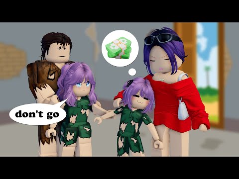 😒 My mother left because we were poor | Violet Roblox TV