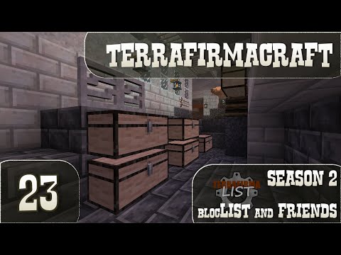 Minecraft Terrafirmacraft - Season 2 Multiplayer - Ep 23 - Ceiling Insanity