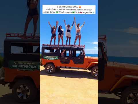 Seja bem vindos a Pipa rio grande do norte 😍 Nosso muito obrigado a confiança! #praiadapipa #pipa