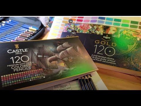 Castle Art Soft Touch vs GOLD (Free Swatch Sheet!)