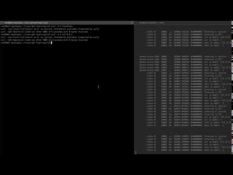 debug tc docker drop tcp