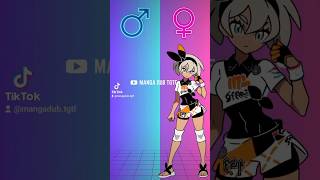 ♀️💫♂️Pokemon Gender Swap #genderbender #anime #mtf #ftm #transformation #shorts #pokemon #tg #tgtf