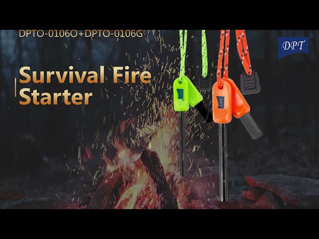 زند توليع نار يدوي ميدالية - يعمل في جميع الظروف الجوية، يدوم طويلاً، مزود بصفارة للطوارئ،ضمان سنتان