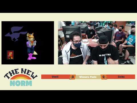 The New Norm #1 - Sicko (Fox) VS Venti (Fox) - Winners Round 3 SSBM