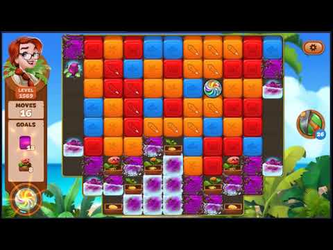 Lost Island Blast Adventure Level 1569 - NO BOOSTERS 🏝️ | SKILLGAMING ✔️