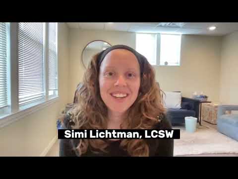 Simi Lichtman Licensed Clinical Social Worker - Therapist, NJ & Online