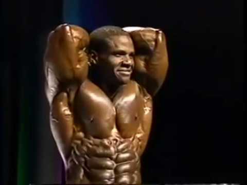 Thierry PASTEL le Maître du Posing.  Ironman Pro 1991