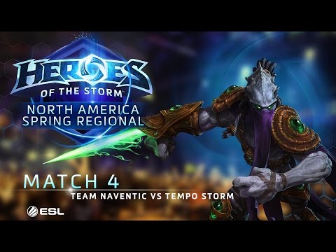 HOTS - Team Naventic vs Tempo Storm - NA Spring Regional - Match 4 - Group A | Upper Bracket