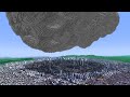 Minecraft Players Simulate The End Of The World