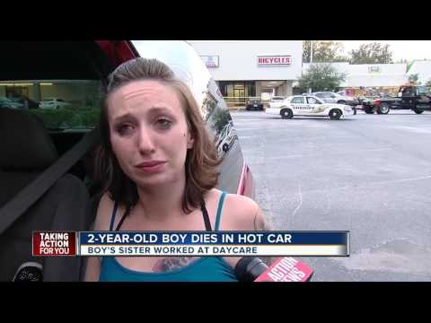 Child left in hot car for hours, rushed to hospital