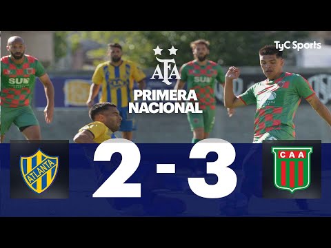 Atlanta 2-3 Agropecuario | Primera Nacional
