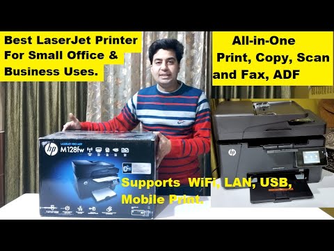 HP LaserJet Pro MFP M128fn Printer