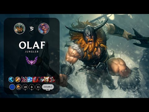 Olaf Jungle vs Lillia - EUW Master Patch 13.11