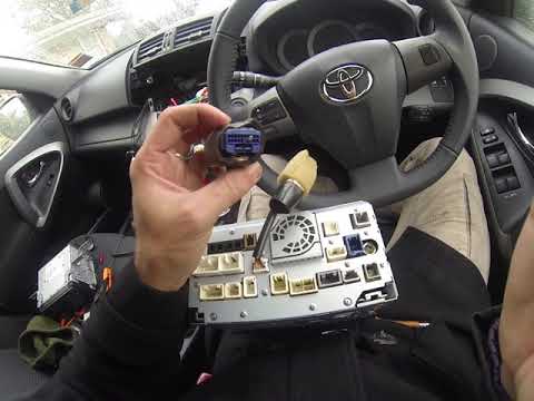 Rav4 2012 after market stereo steeringwheel control buttons