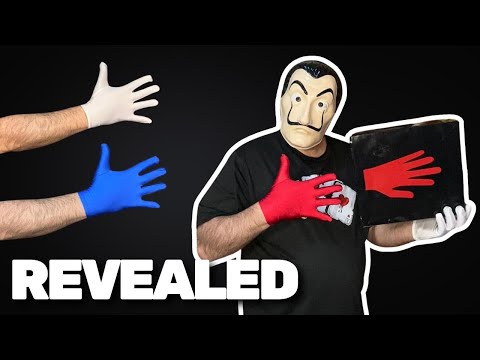 GLOVES CHANGE COLOR | Magic Trick Tutorial 🪄#tricks #magic #foryou