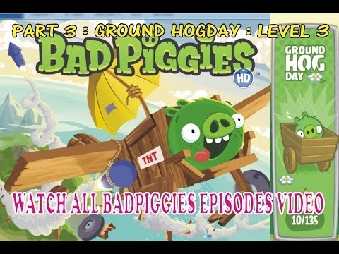L#3 Bad Piggies game video | gameplay part 3 |  piggies vine | guruji | vanossgaming | epic