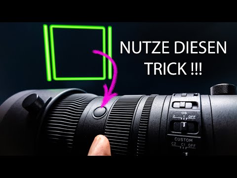 Darum das AF Feld auf einen Knopf programmieren 📸 SO GEHT'S bei Sony !