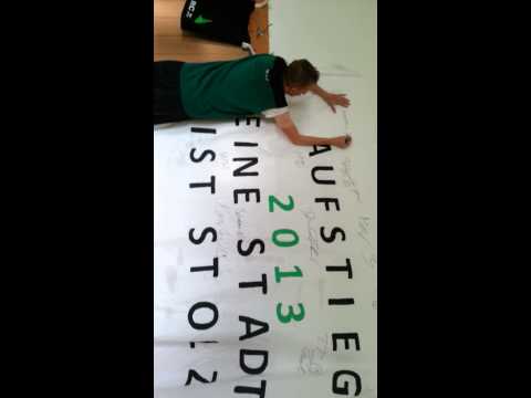 Aufstieg video 1 Grün-Weiß-Coswig