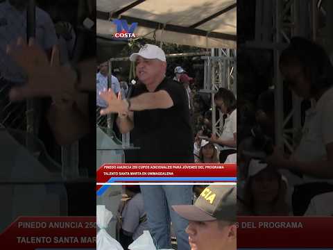 Pinedo anuncia 250 cupos adicionales para jóvenes del programa Talento Santa Marta en Unimagdalena