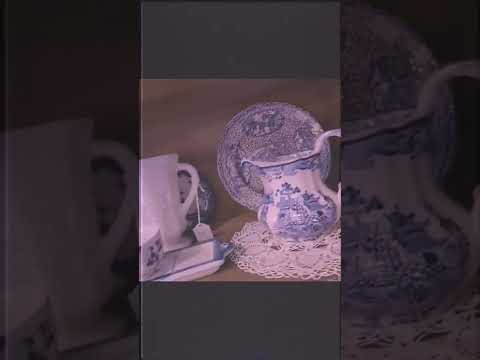 Blue all over 💙 🐦🦋 #chinoiserie #delft #vintagevibes #cottagecoreaesthetic #antiques