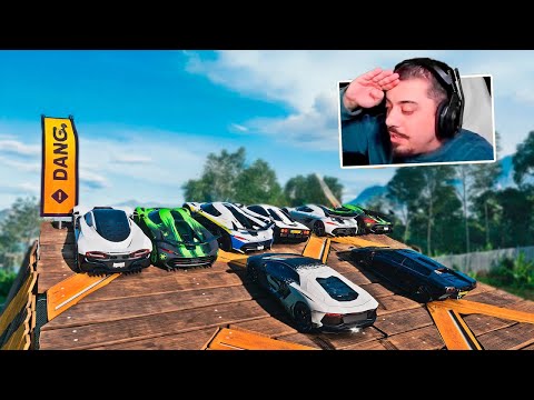 DEATH THROW WITH THE MOST OVERPOWERED CARS IN FORZA HORIZON 5