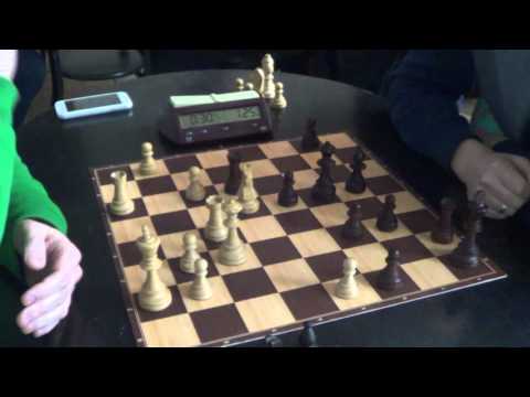 GM Ulybin Mikhail - GM Vitiugov Nikita, Sicilian Taimanov 3.c3, chess blitz