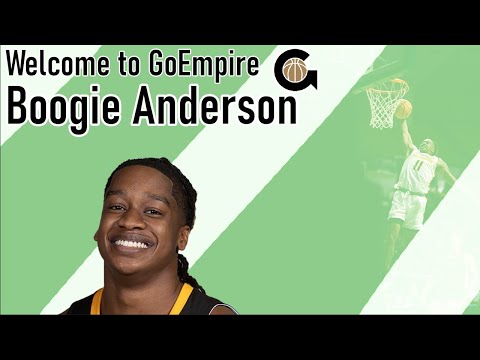 Welcome Boogie Anderson to GoEmpire