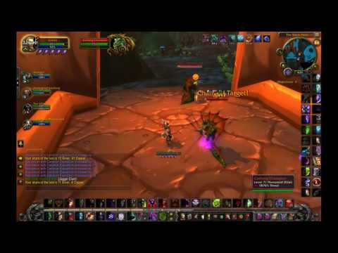 WoW Legion PvE Gameplay Patch 7.2 - Timeless Slave Pens fast run on Warlock