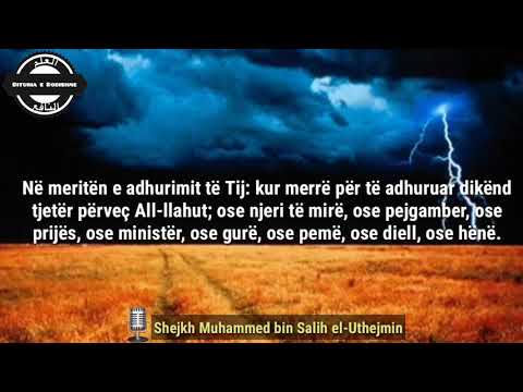 Shirku dhe llojet e tij - Shejkh Muhammed Ibn Salih el-Uthejmin