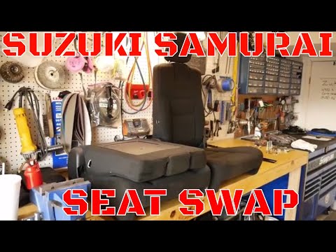 Suzuki Samurai Seat Swap