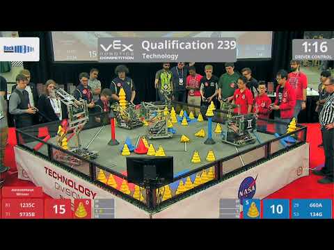 2018 VRC Tech Q239 - 1235C 5735B vs 660A 134G - 103 to 106